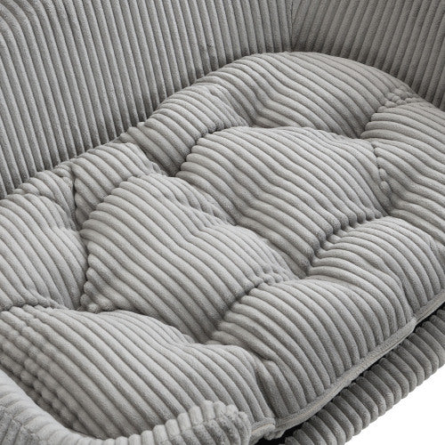 Elevated Dog Bed Frame with Foam – Small Dogs, Gray