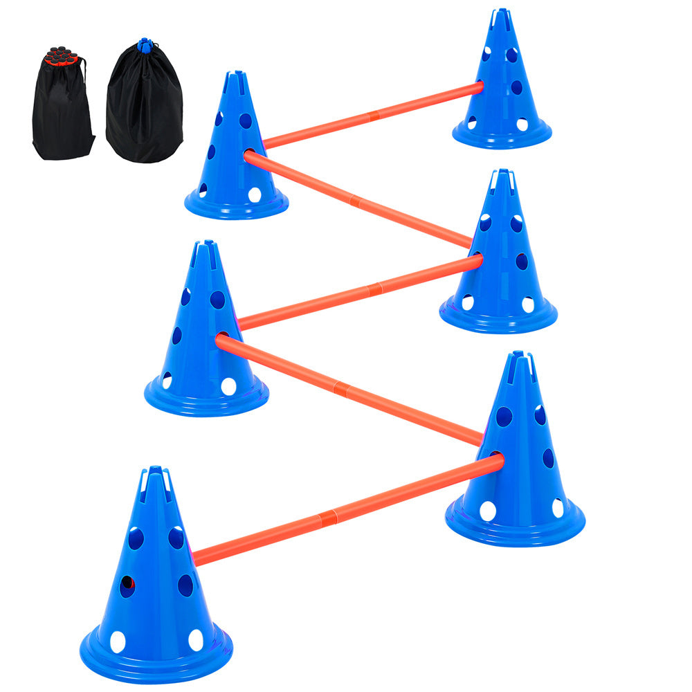 Dog Agility Hurdle Cone Set