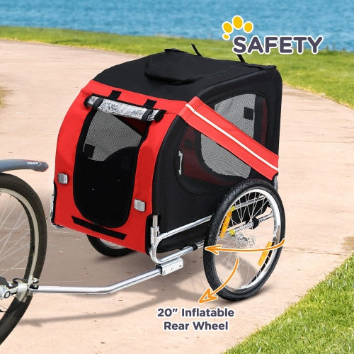 Aosom Dog Bike Trailer