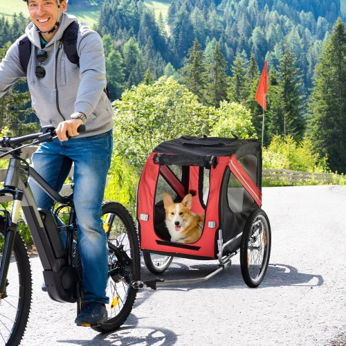 Aosom Dog Bike Trailer